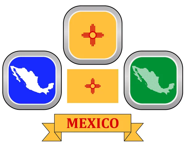Symbolem Meksyku — Wektor stockowy