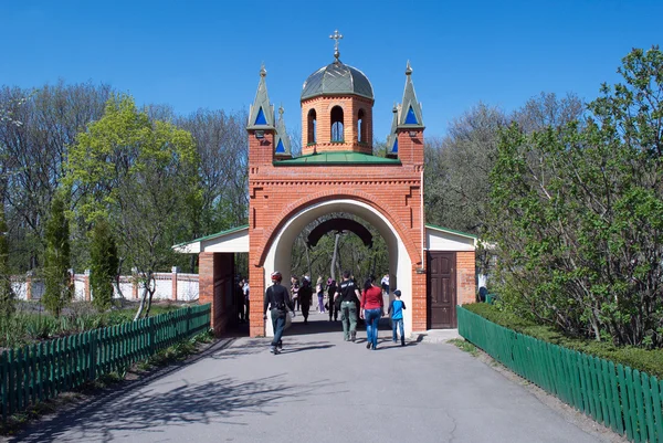 Ausgang aus dem Kloster — Stockfoto