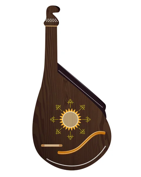 Ukraiński instrument muzyczny — Wektor stockowy