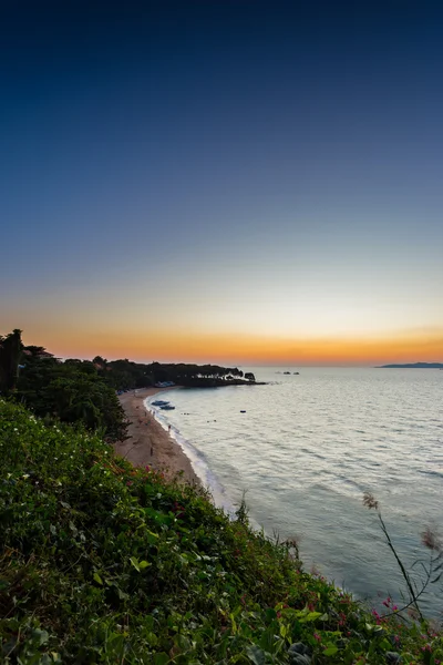 Mar ao pôr-do-sol — Fotografia de Stock