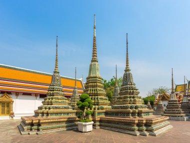 WAT pho Tapınağı Bangkok, Tayland.