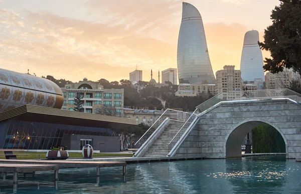 View on Old City  Baku — Stock Photo, Image