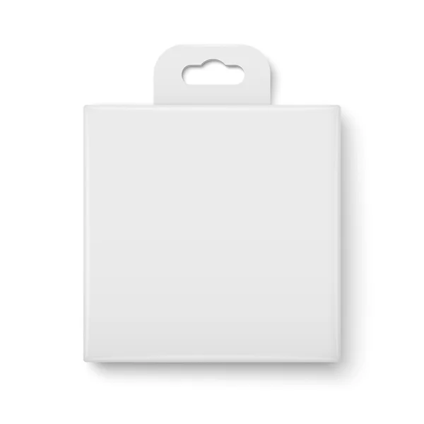 White paper packaging box. — Stock Vector © gruffi 31187813