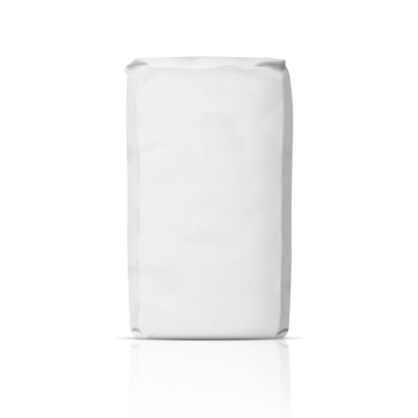 Boş kağıt un torba.