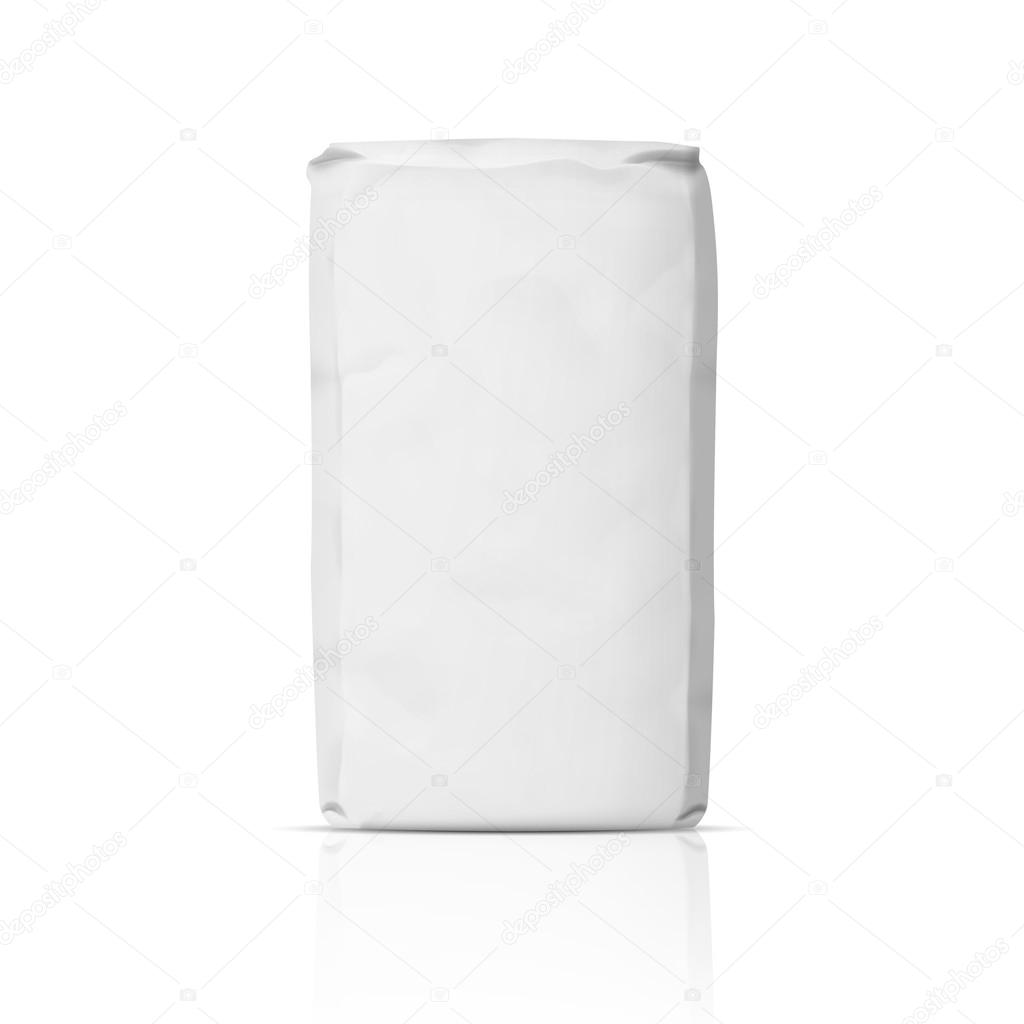 Download Blank paper flour bag. — Stock Vector © gruffi #98312728