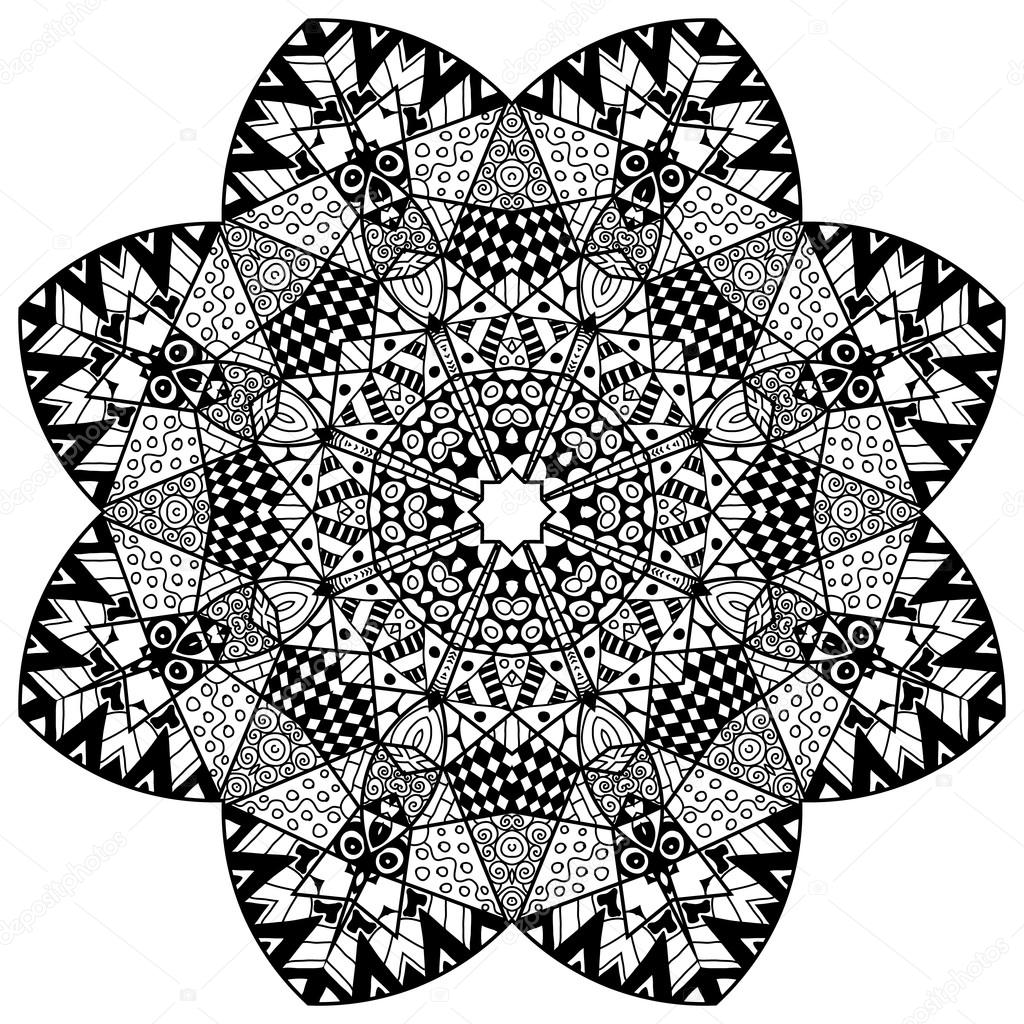 Mandala-Blumen-element — Stockvektor © Albisoima #111397662 Mandala-Blumen-element — Stockvektor © Albisoima #111397662
