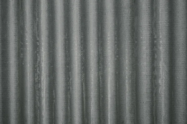 Серый Фон Старого Покрытия Крыши Серый Волнистый Шифер Текстура Крыши — стоковое фото