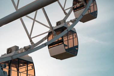 Dönme dolap yakın görünüm .