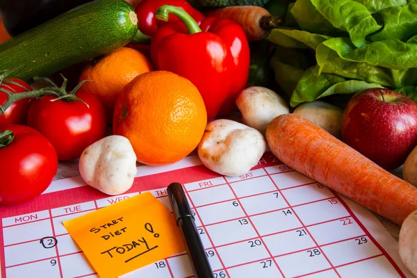 Starta diet idag — Stockfoto