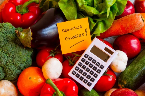 Counting calories — Stock Photo, Image