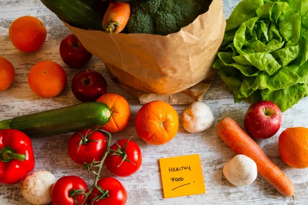 Alimentos saudáveis — Fotografia de Stock