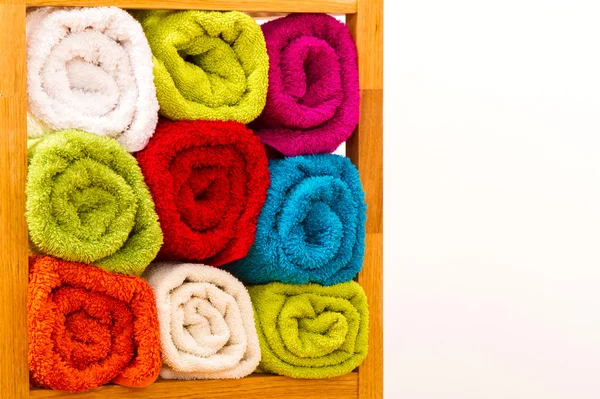 Towels background — Stock Photo, Image