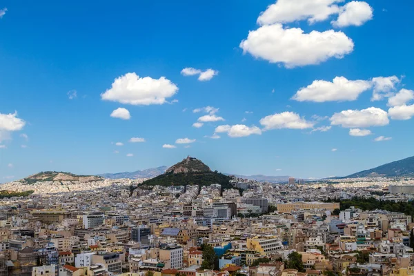 Panorama i Aten, Grekland — Stockfoto