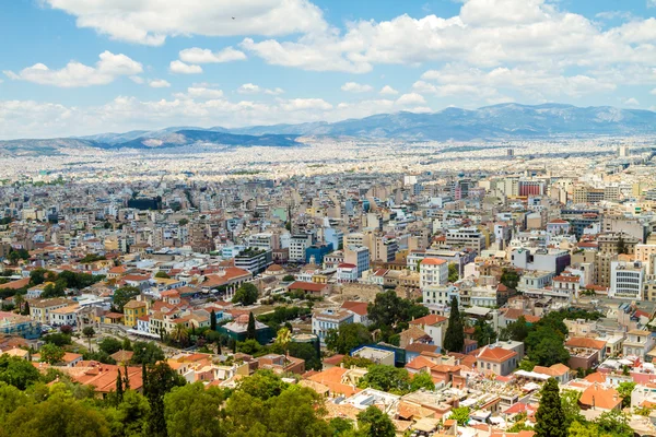 Panorama von athens, griechenland — Stockfoto