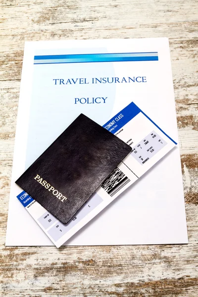 Assicurazione di viaggio — Foto Stock