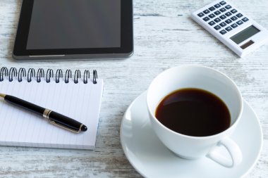 Taking notes and using the tablet