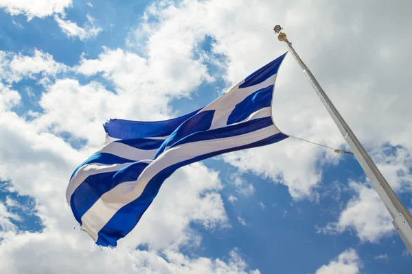 Yunan Bayrağı — Stok fotoğraf