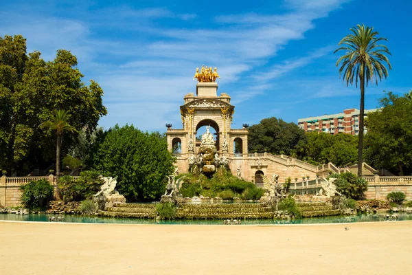 Parque de la Ciudadela en Barcelona — Foto de Stock