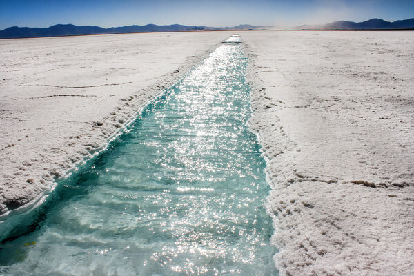 Salinas Grandes, in Jujuy, Argentina