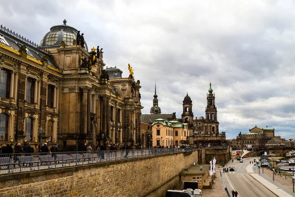 Dresden Panoraması — Stok fotoğraf