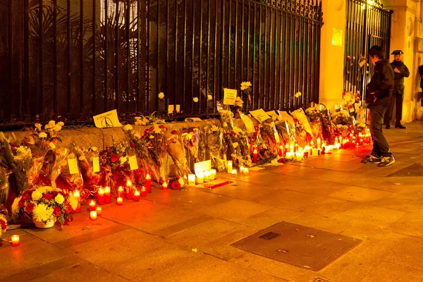 Paris terorismu útok — Stock fotografie