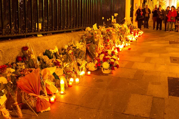 Ataque terrorista de Paris — Fotografia de Stock