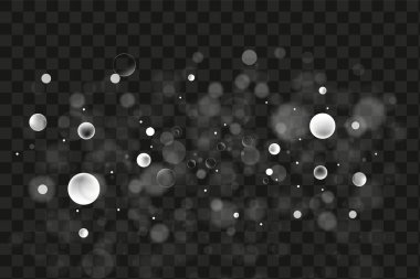 Beyaz bokeh arkaplanı soyut, yumuşak arkaplan, Bokeh arkaplanı oluştur