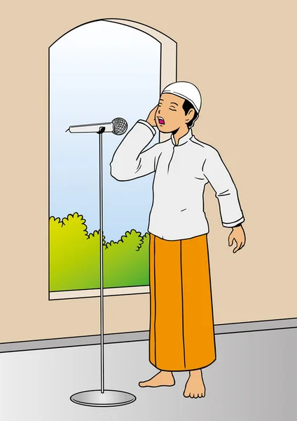 Camide Endonezya Müslüman erkek