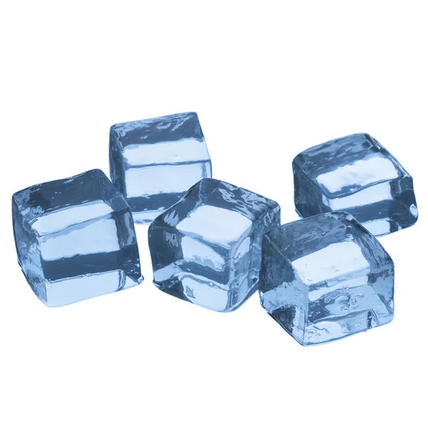 Five ice cubes — Stock Photo, Image