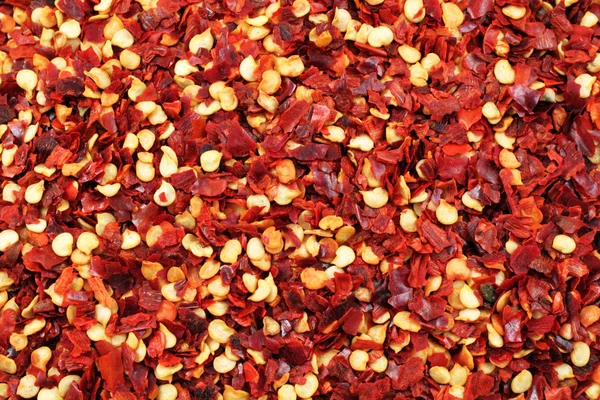 Chili flakes close up — Stock Photo, Image