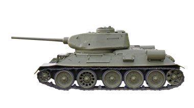 İkinci Dünya Savaşı yan görünümünün orta tank