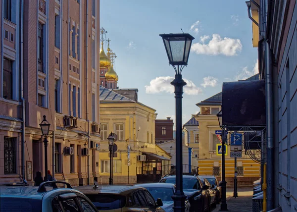 Old Street City Domes Church Daytime — Stock Photo, Image