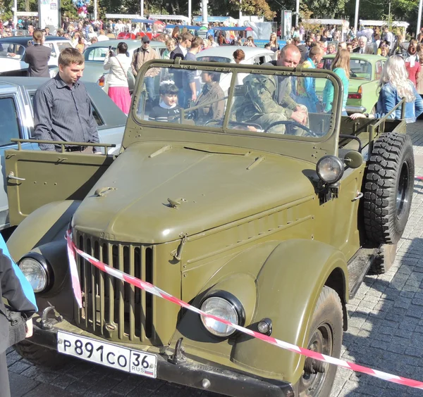 Gaz69-Militärfahrzeuge — Stockfoto
