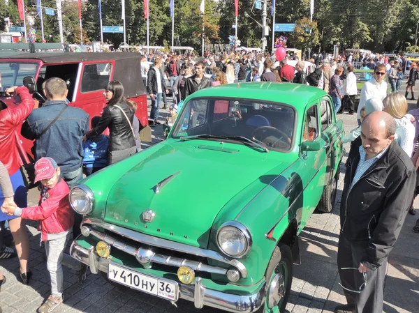 All-wheel-drive Moskvitch 410 (baseado em Moskvitch 402 ) — Fotografia de Stock