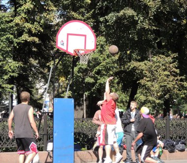 Spor okulu gösterisi