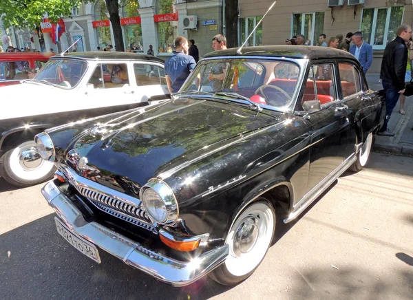 Retro cars of 1960s of USSR GAZ-21 Volga — Stock Photo, Image