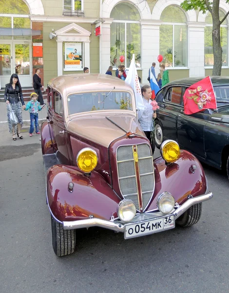 Sovjet-Unie personenauto's van de jaren 1930 Gaz M1 — Stockfoto