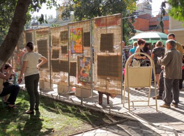 Fuar Standı ters tarafında 