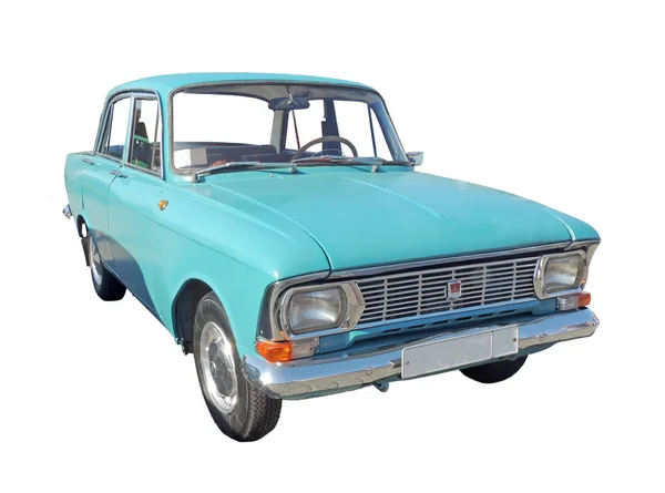 Kis családi autó Moskvitch 412-1970-es évek — Stock Fotó