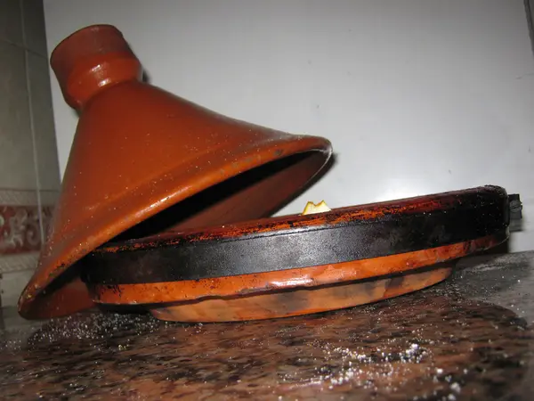 Hidangan moroccan tajine — Stok Foto