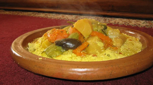 Morocco Couscous dish — Stock Photo, Image