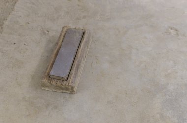 Whetstone arka plan bıçak için