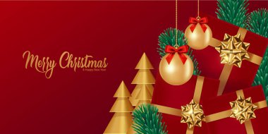 Mutlu Noeller ve mutlu yeni yıl vektör çizimleri.