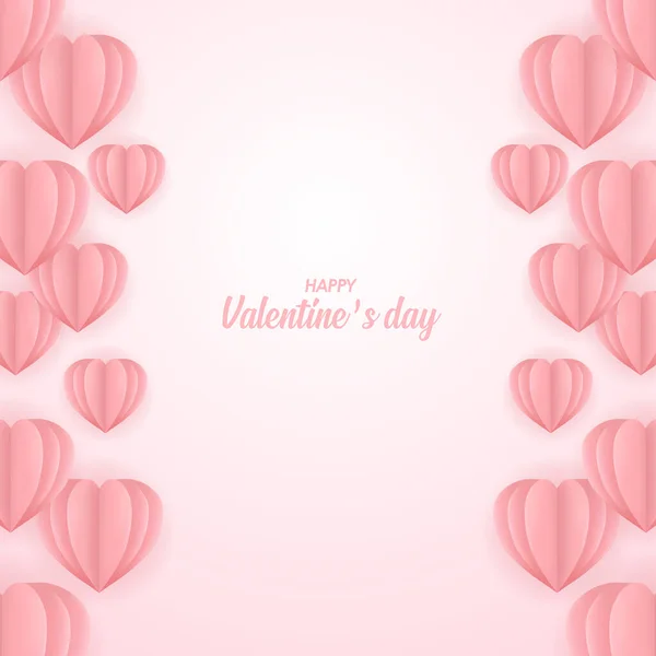 Joyeux Jour Saint Valentin Illustration Vectorielle Douce — Image vectorielle