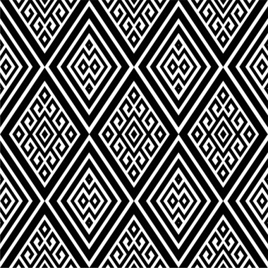 Kusursuz desen geometrik şekillerle tasarımı tekrarlıyor.