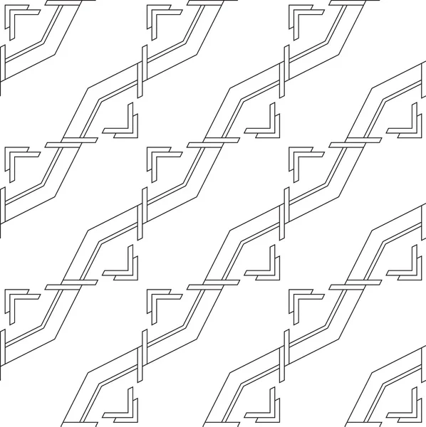 Vektor varrat nélküli mintát. modern elegáns textúra. ismétlődő geometriai háttér — Stock Vector