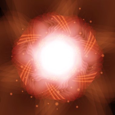 Soyut parlak daire arka plan. EPS 10.