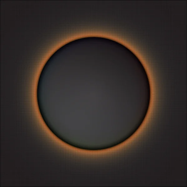 Moderne vector abstracte licht gloeiende knop — Stockvector