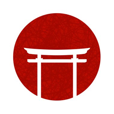 Vektör çizim Japon kapaklı