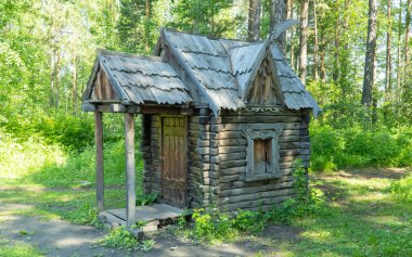 Tavuk bacaklı kulübe, Baba-Yaga 'nın Rus masallarındaki evi.